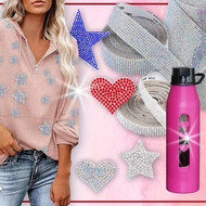 Hotfix Rhinestone Trims | Self-Adhesive Crystal Tape