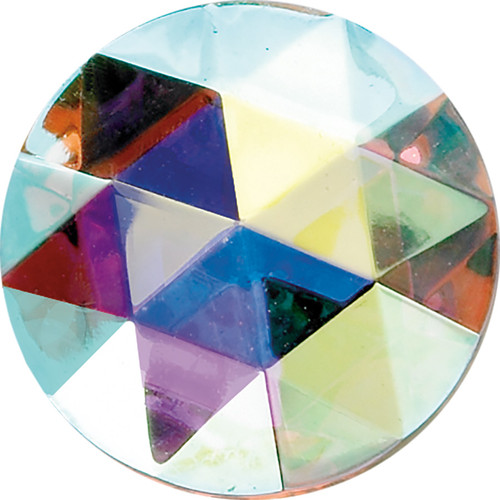 Preciosa Crystal Rauten Rose Flatback Rhinestones Crystal AB 9mm