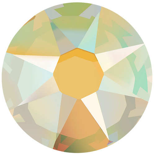 Starcut Crystal Flatback Rhinestones Metallic Sunshine 16ss