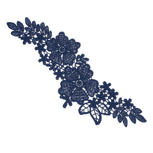 DIY Applique - Navy Vinca A