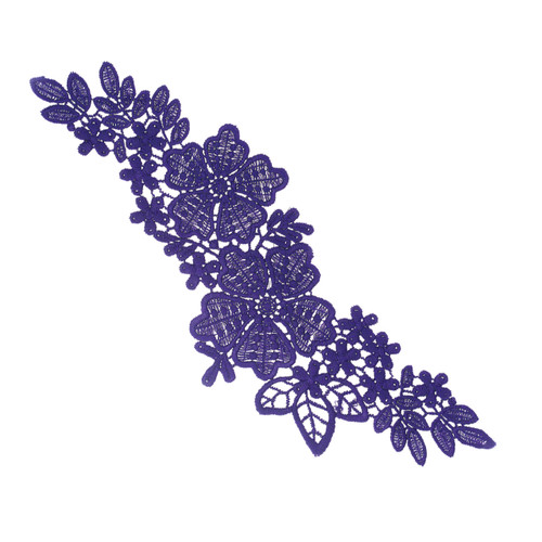 DIY Applique - Purple Vinca A