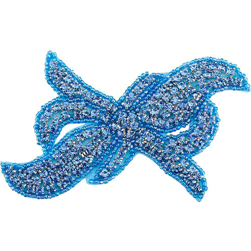 Priceless Crystal Applique 611 Light Sapphire