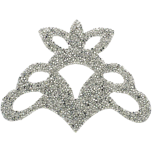 Applique | Austrian Crystal Fine Rock Centerpiece #201 Comet Argent Light - 1 Piece