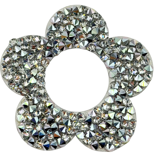 Austrian Crystal Crystal Rock Daisy #151 Comet Argent Light