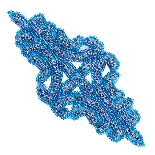 Priceless Crystal Applique 603 Light Sapphire