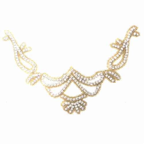 Priceless Crystal Applique 617 Crystal/Gold