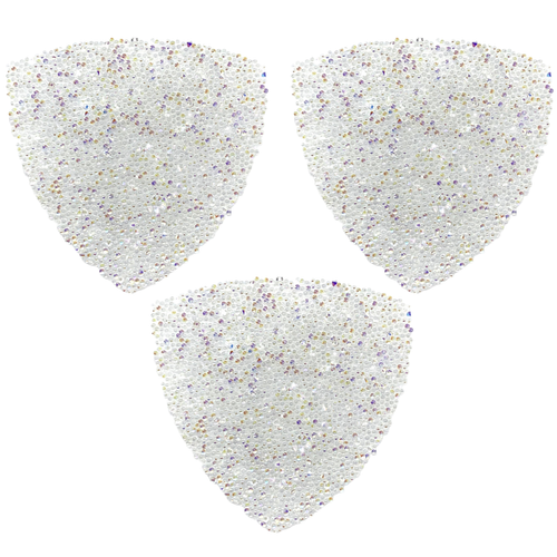 Swarovski Crystal Fabric Large Trilliant #003 Crystal AB