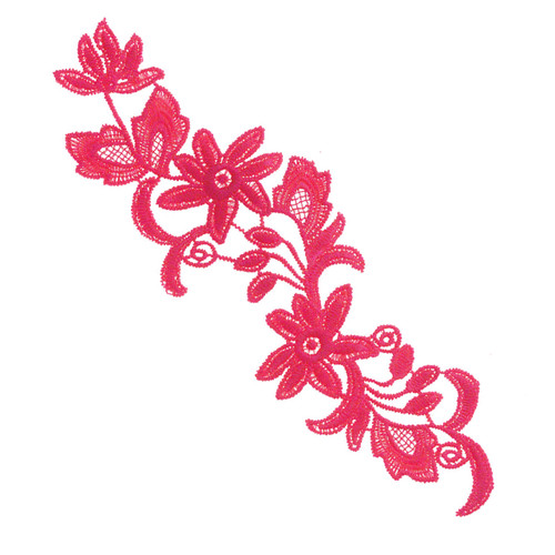 DIY Applique - Pink Viola B