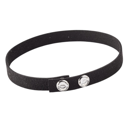 Make Your Own Custom Rhinestone Accessory - Choker Small Suede Microfiber