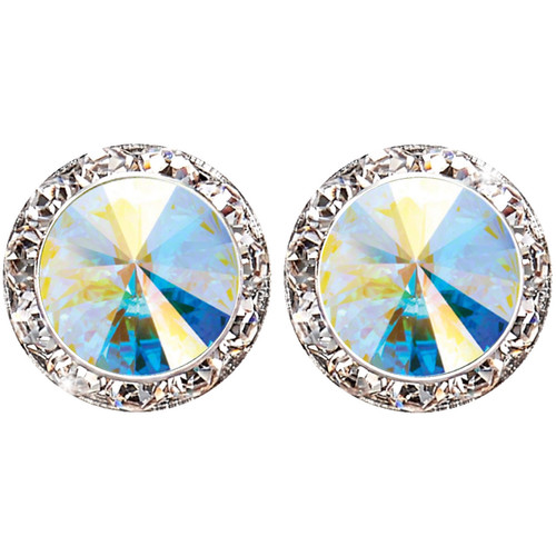 20mm Performance Earrings - Crystal AB Clipped