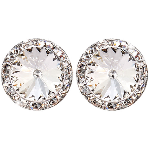 20mm Performance Earrings - Crystal Pierced