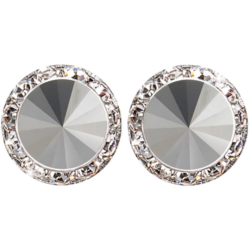 20mm Performance Earrings - Hematite Clipped