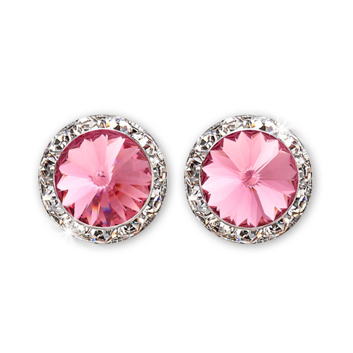 15mm Performance Earrings - Rose Clipped