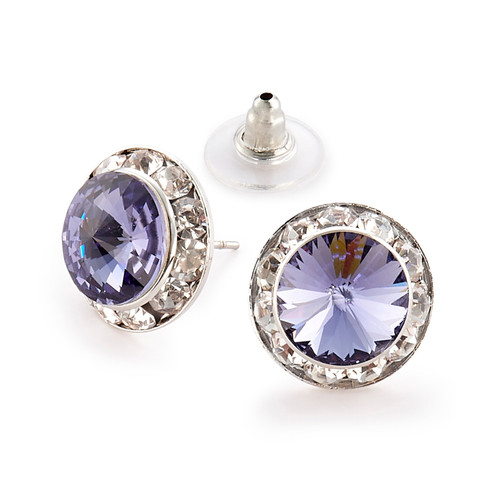 15mm Performance Earrings - Tanzanite Pierced