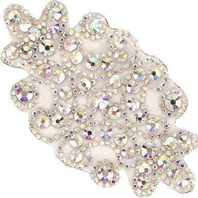 PriceLess Crystal Trim Applique Gel Backed 631 Crystal AB