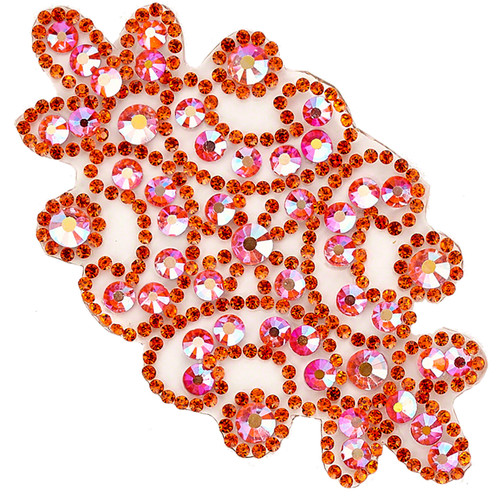 PriceLess Crystal Trim Applique Gel Backed 631 Hyacinth
