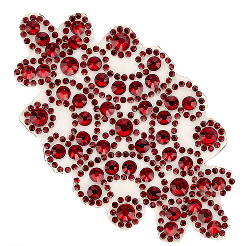 PriceLess Crystal Trim Applique Gel Backed 631 Siam