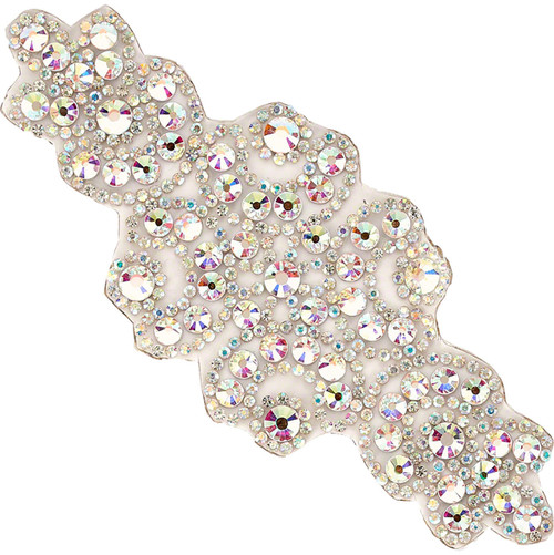 PriceLess Crystal Trim Applique Gel Backed 632 Crystal AB