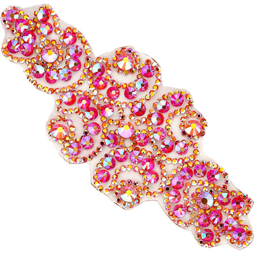 PriceLess Crystal Trim Applique Gel Backed 632 Sun AB
