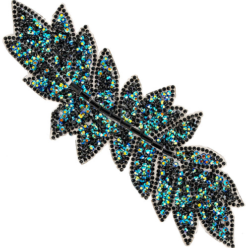 PriceLess Crystal Trim Applique Gel Backed 633 Jet