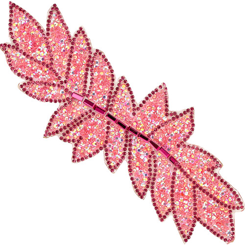 PriceLess Crystal Trim Applique Gel Backed 633 Light Rose