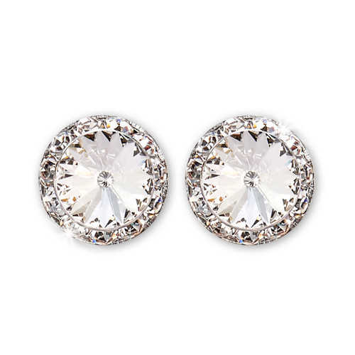 15mm Children's Performance Earrings - Crystal Pierced