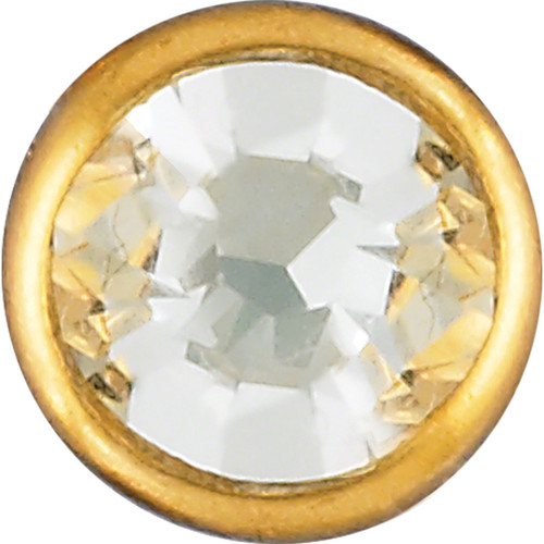 Settings for Rhinestones | Gold Extra Long Leg Metal Rim 40ss - 5 gross