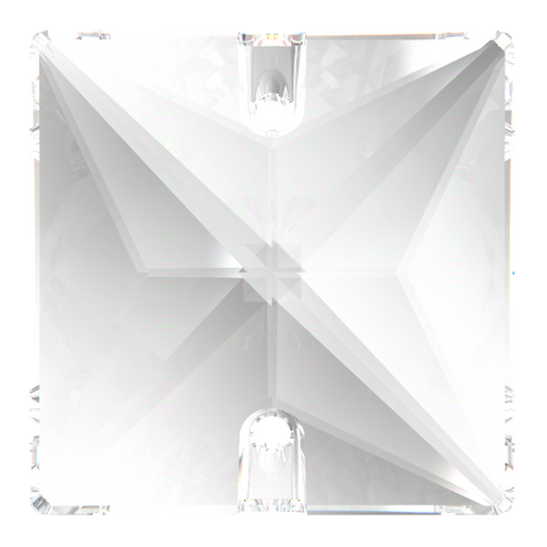 Preciosa Sew On Square Crystal 22mm