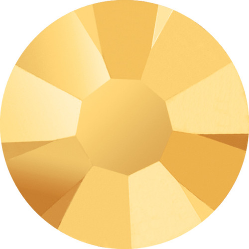 MAXIMA Crystals by Preciosa Flatback Rhinestones Aurum 05ss
