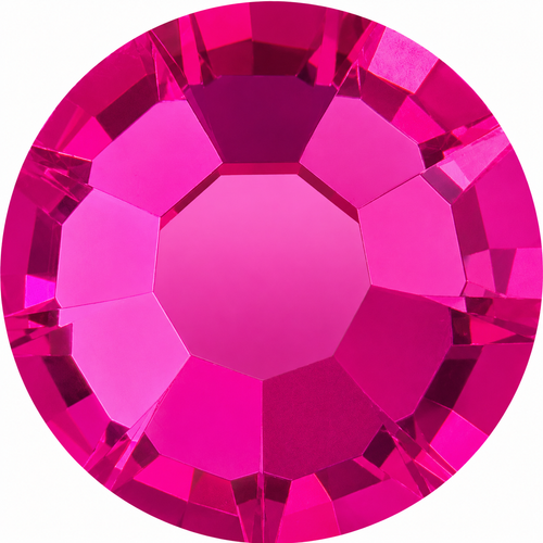 MAXIMA Crystals by Preciosa Flatback Rhinestones Fuchsia 16ss