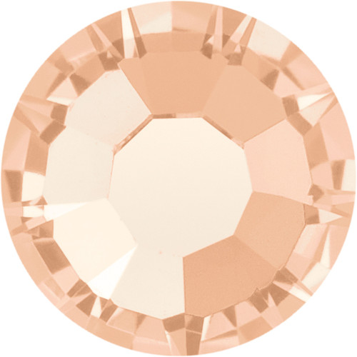 MAXIMA Crystals by Preciosa Flatback Rhinestones Light Peach 20ss