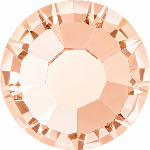 MAXIMA Crystals by Preciosa Flatback Rhinestones Light Peach 30ss