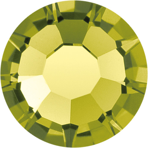 MAXIMA Crystals by Preciosa Flatback Rhinestones Olivine 20ss