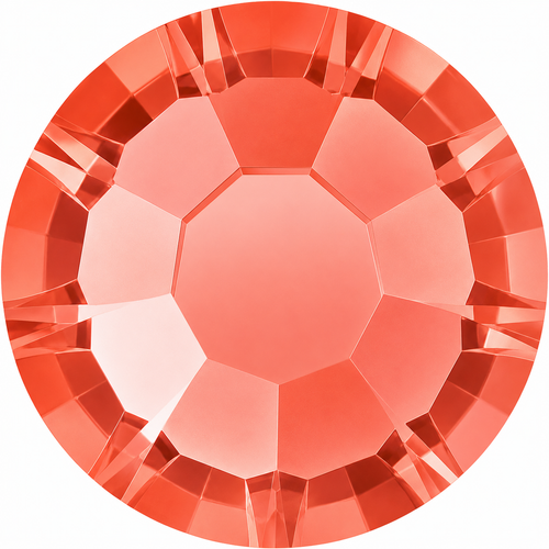 MAXIMA Crystals by Preciosa Flatback Rhinestones Padparadscha 30ss