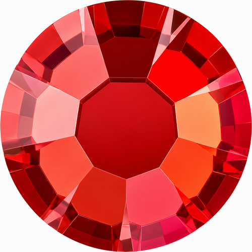 MAXIMA Crystals by Preciosa Flatback Rhinestones Red Flame 16ss