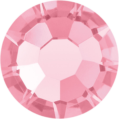 MAXIMA Crystals by Preciosa Flatback Rhinestones Rose 30ss