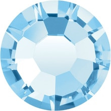 MAXIMA Crystals by Preciosa Flatback Rhinestones Aquamarine 12ss