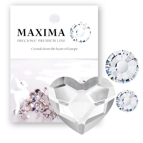 MAXIMA Crystals by Preciosa Mix Pack Heart Shape Crystal
