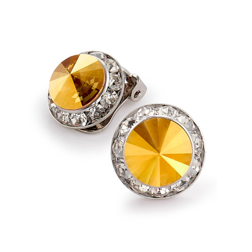 15mm Performance Earrings - Sunrise Clipped
