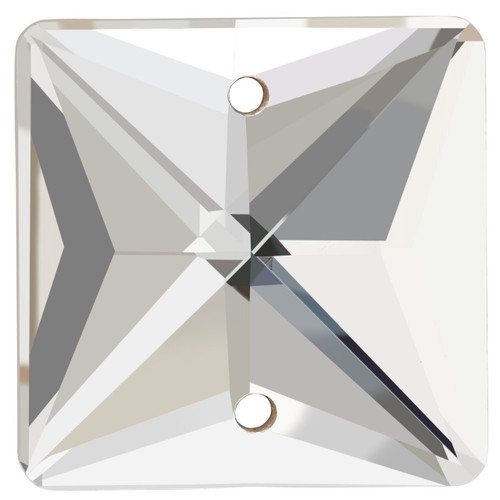 Starcut Crystal Sew On Square Crystal 14mm