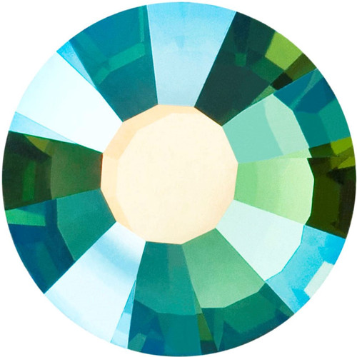 MAXIMA Crystals by Preciosa Hotfix Rhinestones Shamrock Shimmer AB 20ss
