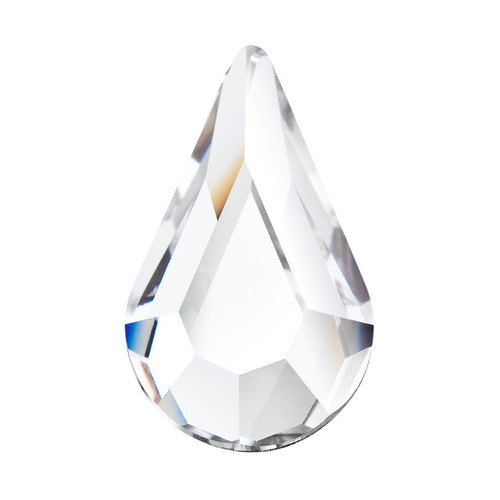 PriceLess Crystal Flatback Shape Pear Crystal 08x4mm