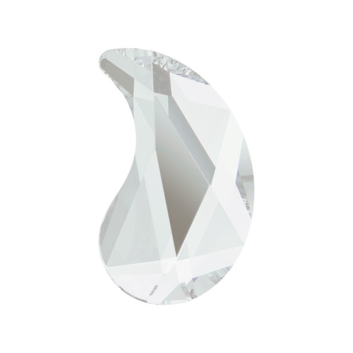 PriceLess Crystal Flatback Shape Paisley B Crystal 08x4mm