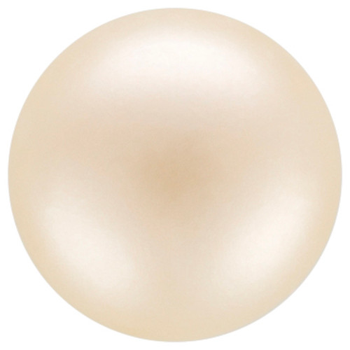 PriceLess Trims Flatback Pearls Cream 6mm