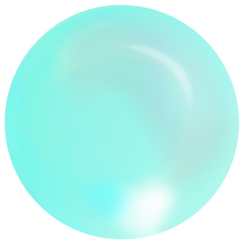 PriceLess Trims Flatback AB Pearls Turquoise AB 5mm