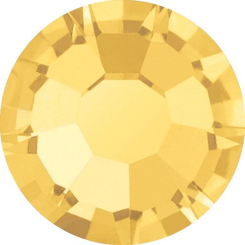 MAXIMA Crystals by Preciosa Flatback Rhinestones Blond Flare 12ss