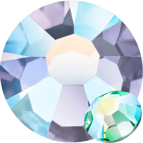 MAXIMA Crystals by Preciosa Flatback Rhinestones Mesmera Shimmer AB 16ss