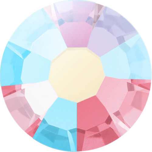 MAXIMA Crystals by Preciosa Hotfix Rhinestones Rose Shimmer AB 20ss