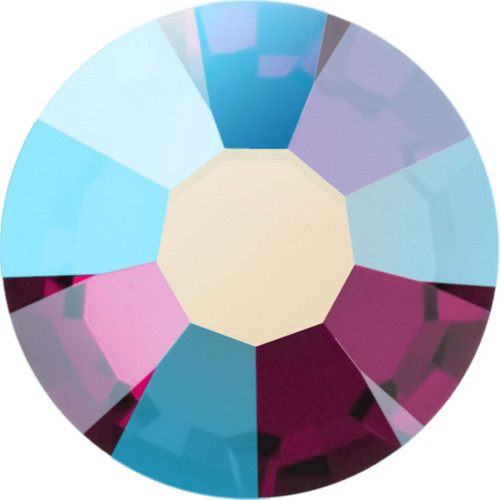 MAXIMA Crystals by Preciosa Flatback Rhinestones Ruby Shimmer AB 12ss
