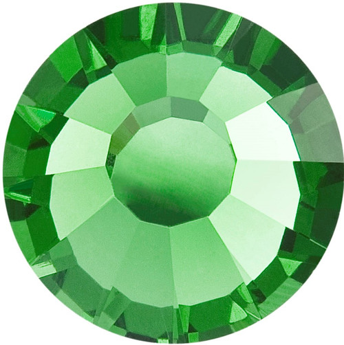 MAXIMA Crystals by Preciosa Flatback Rhinestones Shamrock 12ss